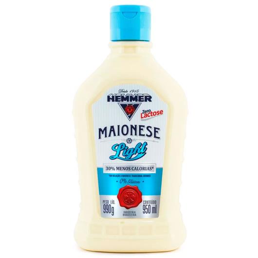 Maionese light zero lactose Hemmer 990g - Imagem em destaque