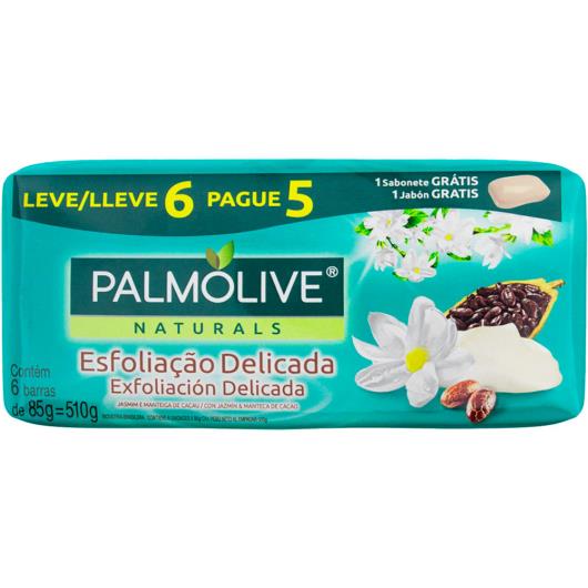 Sabonete em barra esfoliação delicada Palmolive Naturals Leve mais Pague menos 510g - Imagem em destaque