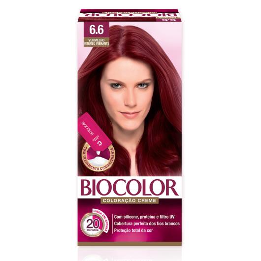 Tinta de Cabelo Biocolor Mini Kit Vermelho Intenso Queridinho 6.6 - Imagem em destaque