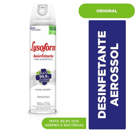 Desinfetante LYSOFORM Aerossol Original 360ml - Imagem em destaque