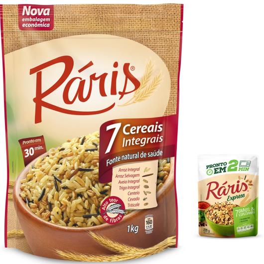 Arroz Ráris 7 Cereais Grátis Arroz Express 1220g - Imagem em destaque