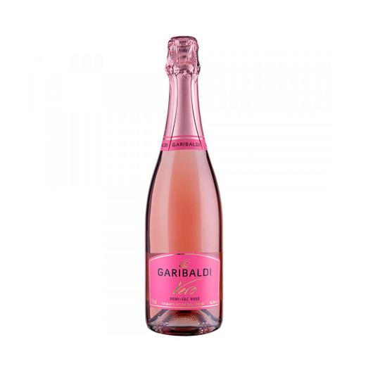 Vinho Espumante Vero Demi Seco Rosé Garibaldi 750ml - Imagem em destaque