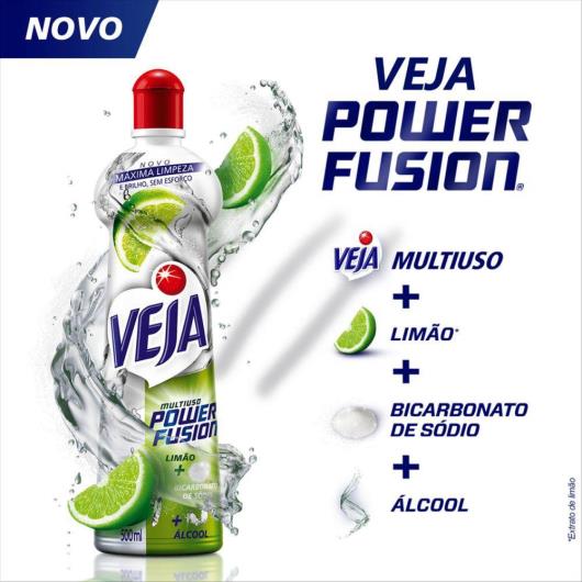 Veja Power Fusion Limpador Multiuso Limão 500ml - Imagem em destaque