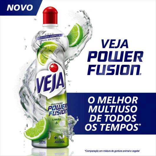 Veja Power Fusion Limpador Multiuso Limão 500ml - Imagem em destaque