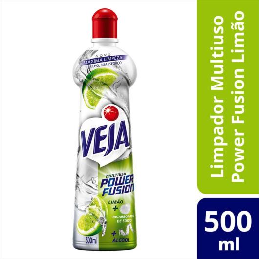 Veja Power Fusion Limpador Multiuso Limão 500ml - Imagem em destaque