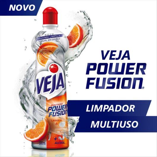 Veja Power Fusion Limpador Multiuso Laranja 500ml - Imagem em destaque