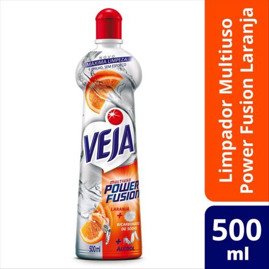 Veja Power Fusion Limpador Multiuso Laranja 500ml - Imagem em destaque