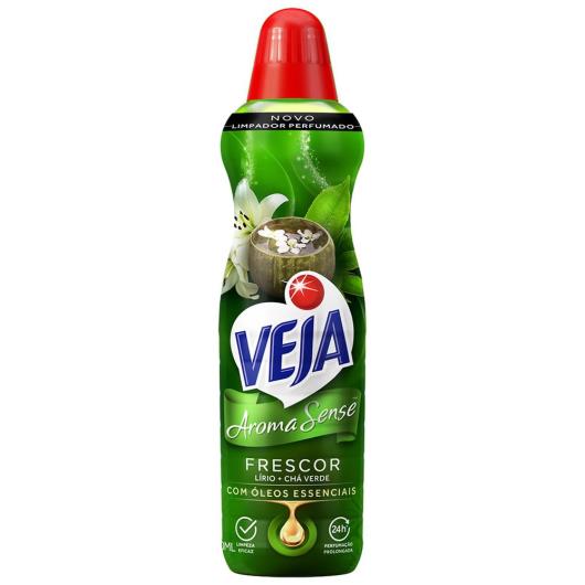 Limpador Perfumado Veja Aroma Sense Frescor 500ml com óleos essenciais - Imagem em destaque