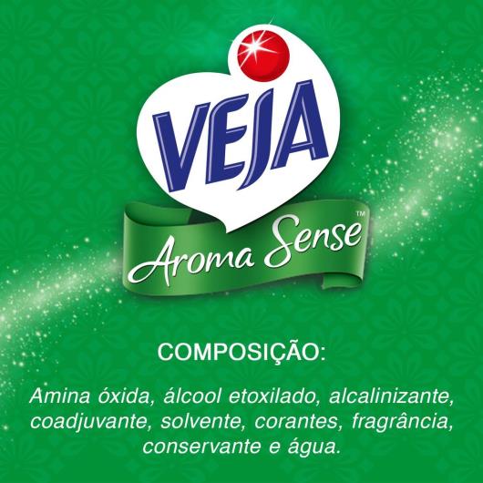 Limpador Perfumado Veja Aroma Sense Frescor 500ml com óleos essenciais - Imagem em destaque