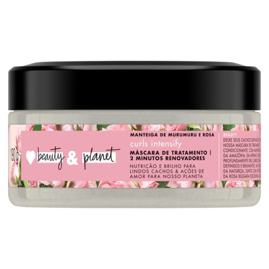 Máscara de Tratamento Love Beauty And Planet Curls Intensify Manteiga de Murumuru e Rosa 190g - Imagem em destaque