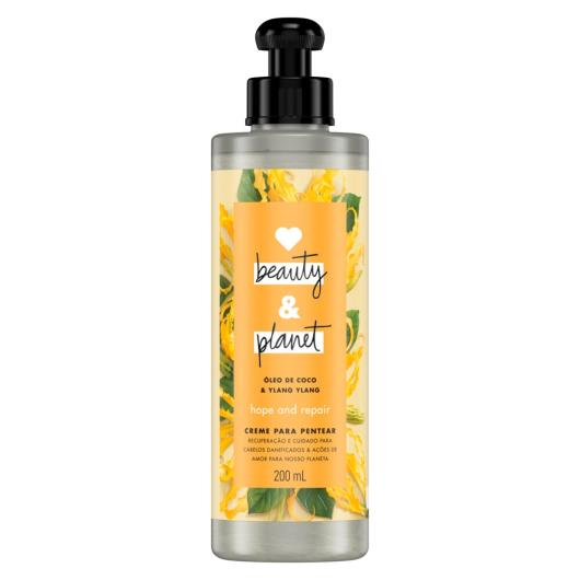 Creme para Pentear Love Beauty and Planet Hope and Repair Óleo de Coco e Ylang Ylang 200ml - Imagem em destaque