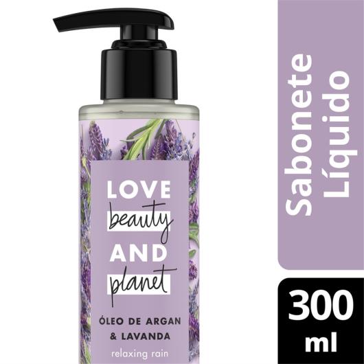 Sabonete Líquido Love Beauty And Planet Relaxing Rain 300 ML - Imagem em destaque