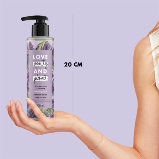 Sabonete líquido óleo de argan Love Beauty and Planet 300ml - Imagem em destaque
