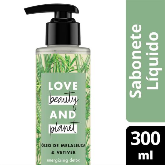 Sabonete Líquido Love Beauty And Planet Energizing Detox 300 ML - Imagem em destaque