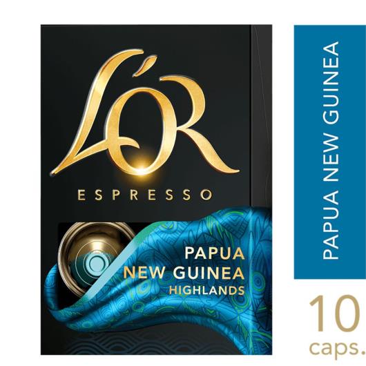Cápsula de Café Espresso L'or Origins Papua New Guinea Collection Caixa 52g 10 Unidades - Imagem em destaque