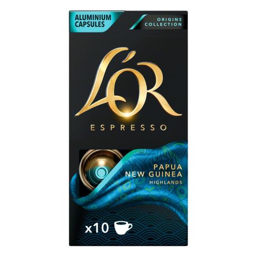 Cápsula de Café Espresso L'or Origins Papua New Guinea Collection Caixa 52g 10 Unidades - Imagem em destaque