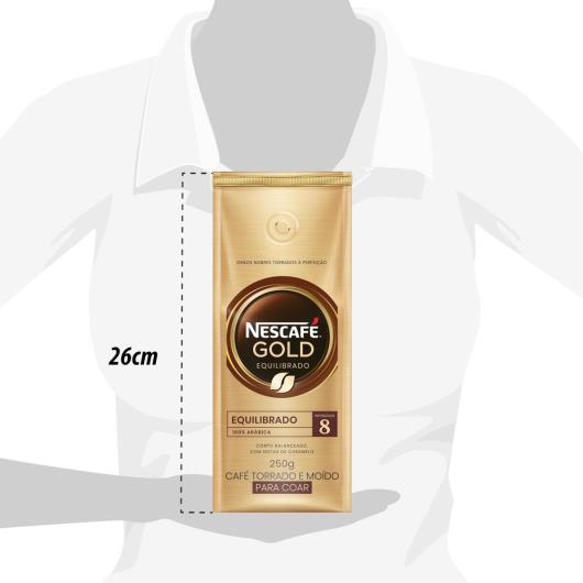 Café Torrado e Moído NESCAFÉ Gold Equilibrado 250g - Imagem em destaque