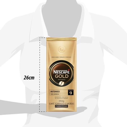 Café Torrado e Moído NESCAFÉ Gold Intenso 250g - Imagem em destaque