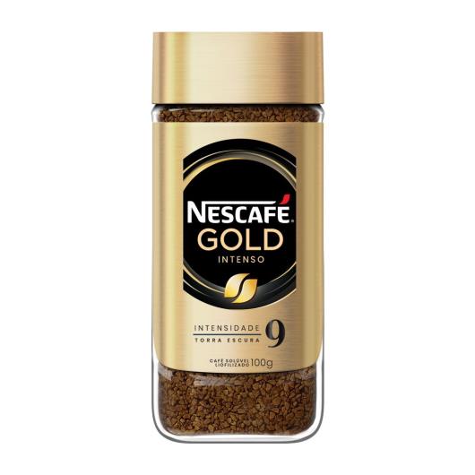 Café torrado intenso Gold Nescafé vidro 100g - Imagem em destaque