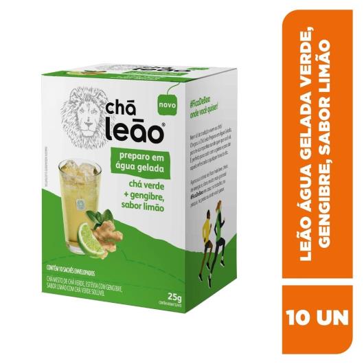 Chá Leão Verde + Gengibre + Limão 25g - Imagem em destaque