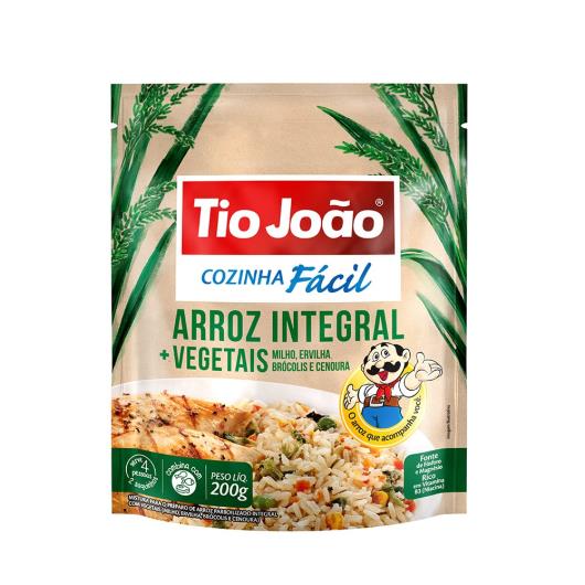 Arroz Tio João Cozinha Fácil Integral Vegetais 200g - Imagem em destaque