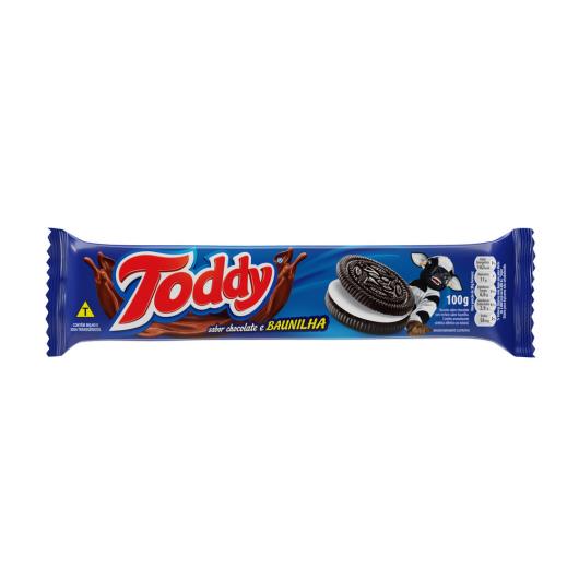 Biscoito Chocolate Recheio Baunilha Toddy Pacote 100G - Imagem em destaque