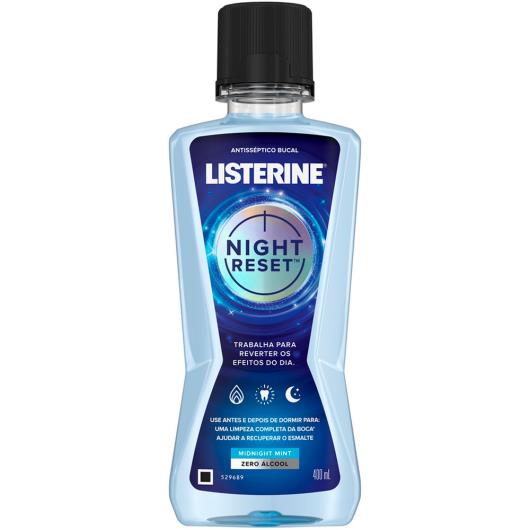 Antisséptico bucal Listerine Night Reset 400ml - Imagem em destaque