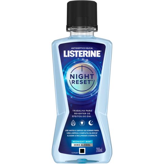 Antisséptico bucal Listerine Night Reset 200ml - Imagem em destaque