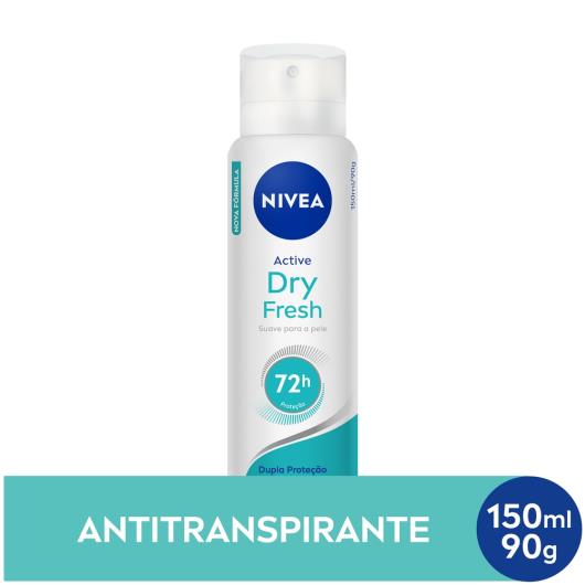 NIVEA Desodorante Aerosol Active Dry Fresh 150ml - Imagem em destaque