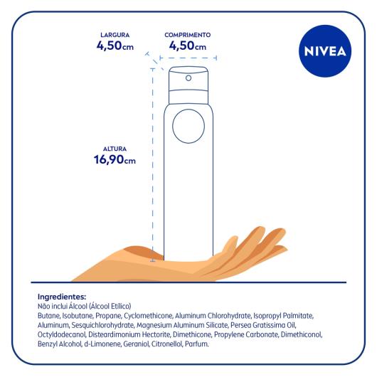 NIVEA Desodorante Aerosol Active Dry Fresh 150ml - Imagem em destaque