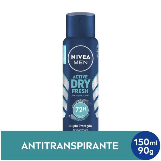 NIVEA Men Desodorante Aerosol Dry Fresh 150ml - Imagem em destaque