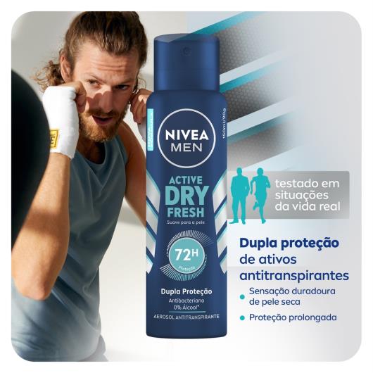 NIVEA Men Desodorante Aerosol Dry Fresh 150ml - Imagem em destaque