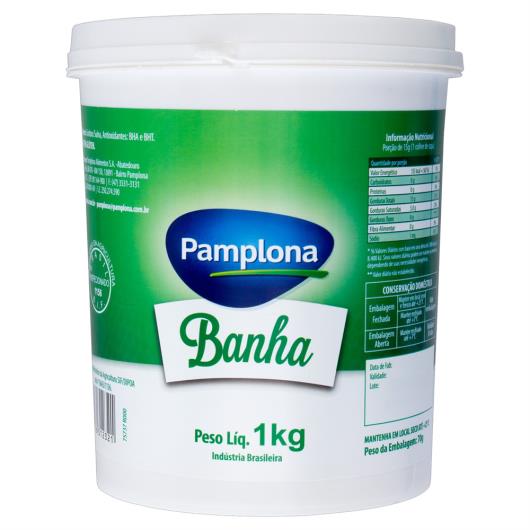 Banha Pamplona 1Kg - Imagem em destaque