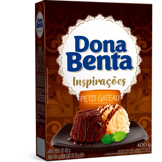 Mistura Bolo Dona Benta Petit Gateau 400g - Imagem em destaque