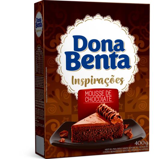 Mistura Bolo Dona Benta Mousse Chocolate 400g - Imagem em destaque