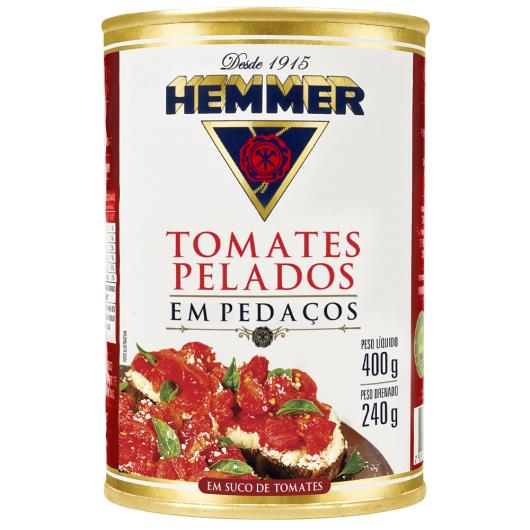 Tomate Pelado Hemmer em Pedaços 240g - Imagem em destaque