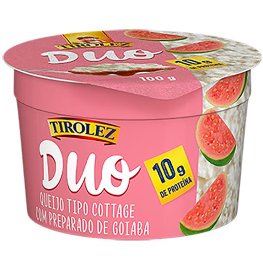 Queijo Tirolez Duo Cottage com Goiaba 100g - Imagem em destaque