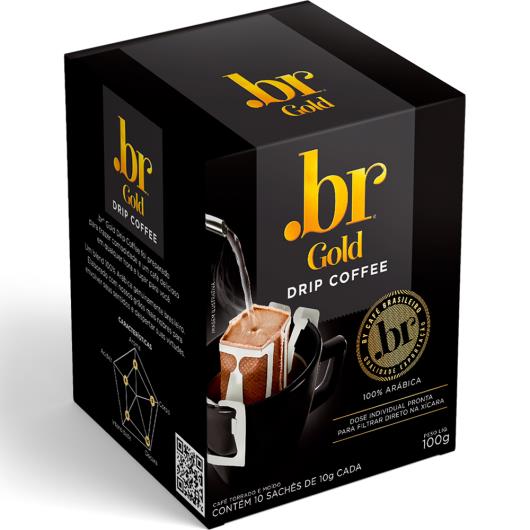 CAFÉ BR GOLD DRIP 100g - Imagem em destaque