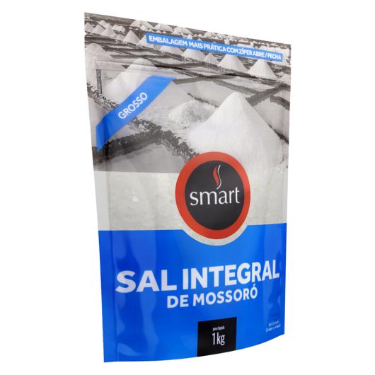 Sal Marinho Integral Grosso Mossoró Smart Pouch 1kg - Imagem em destaque