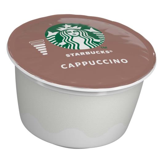 Café em cápsula Starbucks® Cappuccino by NESCAFÉ® Dolce Gusto® - 12 Cápsulas - Imagem em destaque