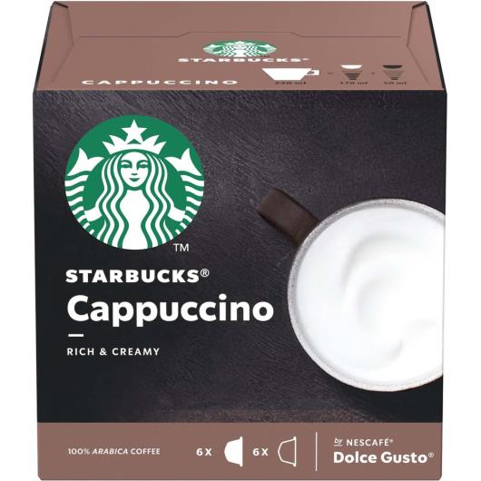 Café em cápsula Starbucks® Cappuccino by NESCAFÉ® Dolce Gusto® - 12 Cápsulas - Imagem em destaque