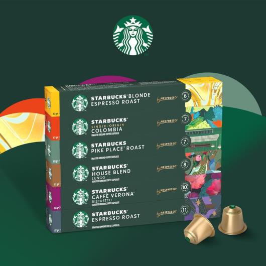 Café em Cápsula Starbucks® House Blend by Nespresso® - 10 cápsulas - Imagem em destaque