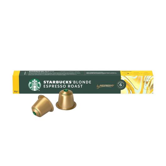 Café em Cápsula Starbucks® Blonde Espresso Roast by Nespresso® - 10 cápsulas - Imagem em destaque