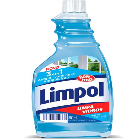 Limpa Vidros Limpol 3 em 1 Refil 500ml - Imagem em destaque