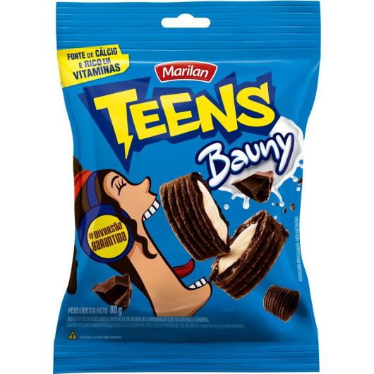 Biscoito Marilan Teens Bauny 80g - Imagem em destaque