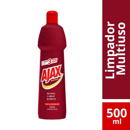 Limpador Multiuso Frutas Vermelhas Ajax 500ml - Imagem em destaque