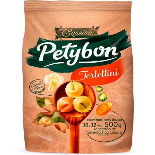 Macarrão caseira tortellini colorido Petybon 500g - Imagem em destaque