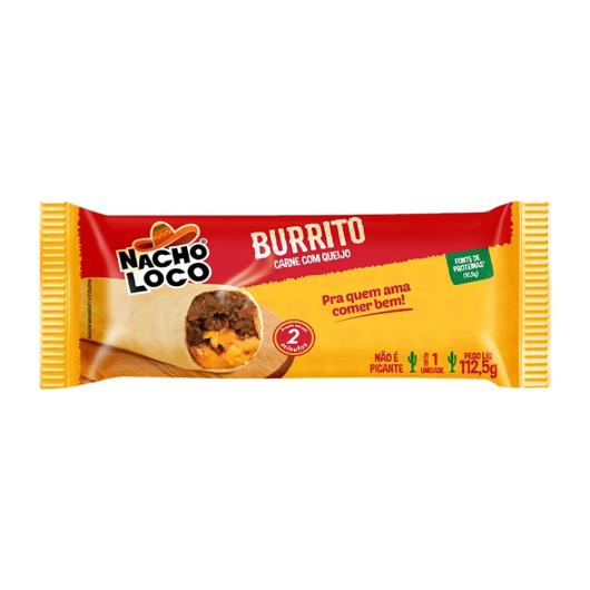 Burrito carne com queijo Nacho Loco 112,5g - Imagem em destaque