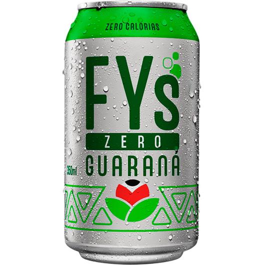 Refrigerante guaraná zero Fys lata 350ml - Imagem em destaque