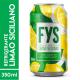 Refrigerante FYS Limão Siciliano 50% menos açúcar lata 350ml - Imagem NovoProjeto-12-.jpg em miniatúra